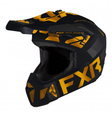 Шлем FXR Clutch Evo Le.5 Black/Gold, 2XL