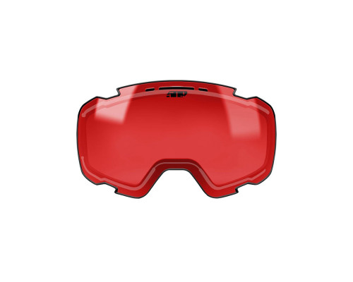 Линза 509 Aviator 2.0 S1 Flow с подогревом Red Mirror Smoke Tint