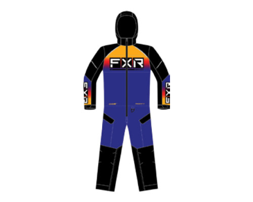 Комбинезон FXR Recruit с утеплителем Black/Anodized, 10