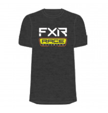 Футболка FXR Race Div Premium Char Heather/Hi Vis, XL