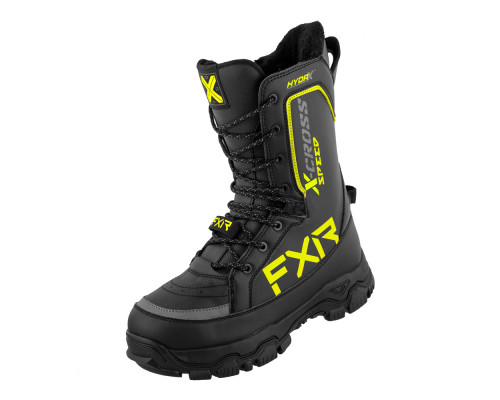 Ботинки FXR X-Cross Speed Black/HiVis, 43