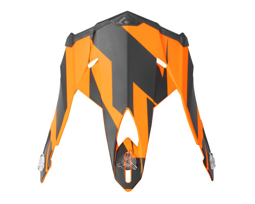 Козырек FXR Blade 2.0  Race Div Black/Flo Orange, OS