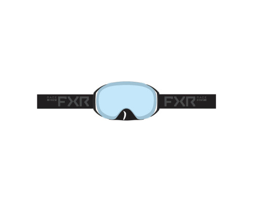 Очки FXR Ride X  Spherical Clear без подогрева Black Ops