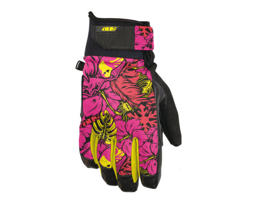 Перчатки 509 Freeride с утеплителем Pink Vis Floral, SM