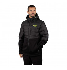 Куртка FXR Excursion Hybrid Quilted Black/Hi Vis, L