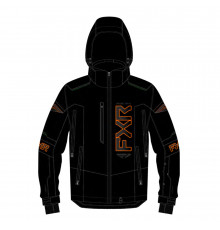 Куртка FXR Helium X 2-in-1 с утеплителем Black/Orange, M
