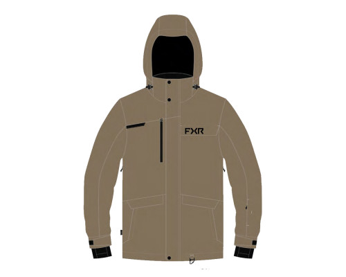 Куртка FXR Chute с утеплителем Canvas, M