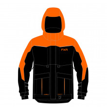 Куртка FXR Excursion с утеплителем Black/Orange, M