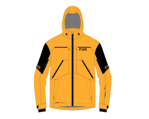 Куртка FXR Ridge Pro Trilaminate  с утеплителем Sundust/Black, M