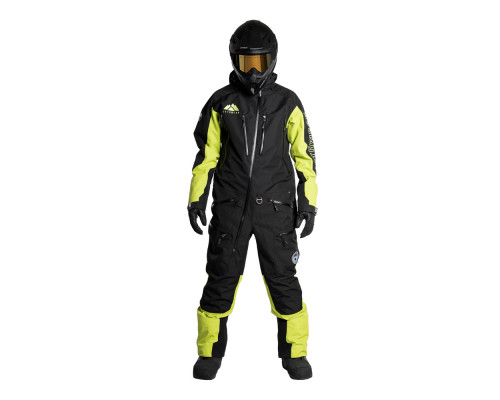 Комбинезон Jethwear The One с утеплителем Black/Lime, S