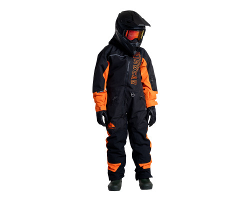 Комбинезон Jethwear Odin & Olivia с утеплителем Black/Orange, 134-140 (9-10Y)