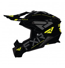 Шлем FXR Helium Race Div Black/Hi Vis, M