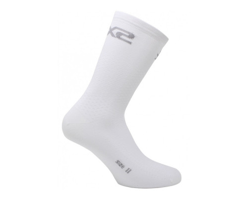 Носки SIXS Logo White Carbon/White, I, Артикул: SHLG--I-BIBI