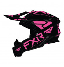 Шлем FXR Helium Race Div Black/Electric Pink, M