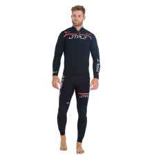 Комплект гидрокостюм и гидрокуртка JetPilot RX Vault Black/White, XS