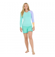 Лайкра JetPilot Pacer LS Rashie Teal, S