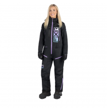 Комбинезон FXR Recruit F.A.S.T. с утеплителем Black/Sky-Lilac-Wht Fade, 4