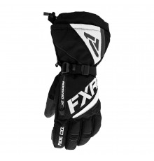 Перчатки FXR Fuel с утеплителем Black/White, L
