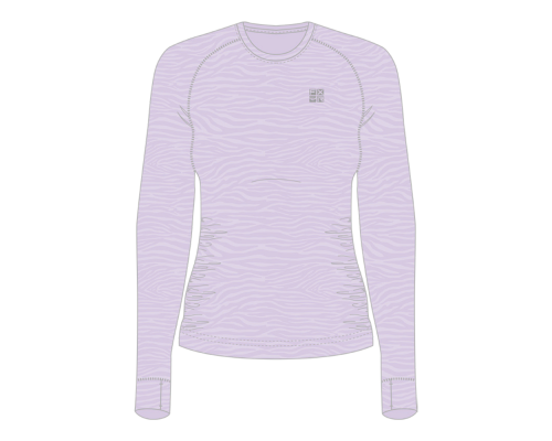 Термокофта FXR Atmosphere Lavender Zebra, M