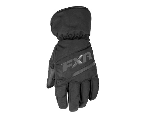 Детские перчатки FXR Octane с утеплителем Black, M