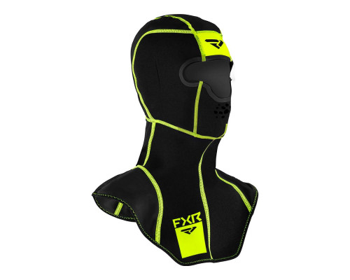 Балаклава FXR Cold-Stop X Black/Hi Vis, XL
