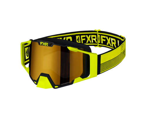 Очки FXR Pilot без подогрева Hi-Vis/Black