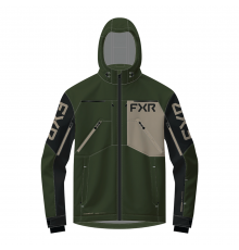 Куртка FXR Vertical MTX без утеплителя Army/Stone, M