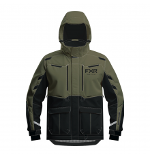 Куртка FXR Expedition Pro 2-in-1 F.A.S.T. с утеплителем Olive/Black, M