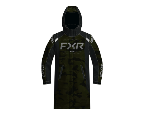 Пальто FXR Warm-Up с утеплителем Army Camo/Titanium, XXS