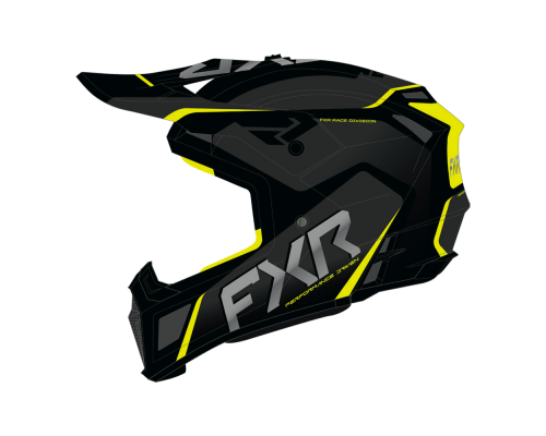 Шлем FXR Clutch Evo Black/HiVis, L