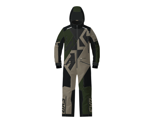 Комбинезон FXR Cold Cross CX без утеплителя Army/Stone, L