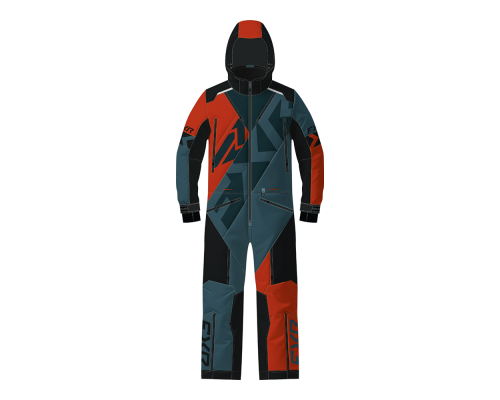 Комбинезон FXR Cold Cross CX F.A.S.T. с утеплителем Steel/Burnt Org, S