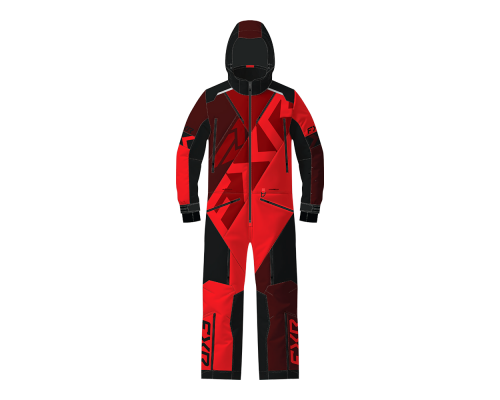 Комбинезон FXR Cold Cross CX F.A.S.T. с утеплителем Red/Oxblood, M