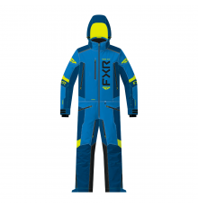 Комбинезон FXR Helium без утеплителя Blue/HiVis, M