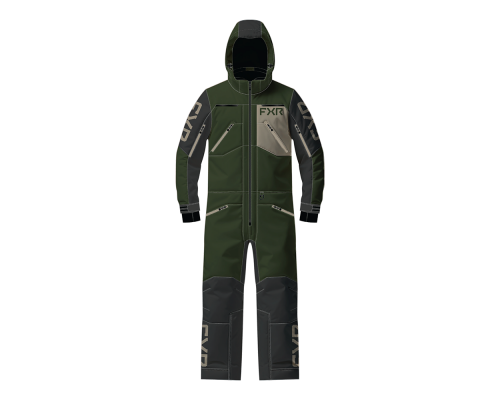 Комбинезон FXR Vertical MTX без утеплителя Army/Asphalt/Stone, L