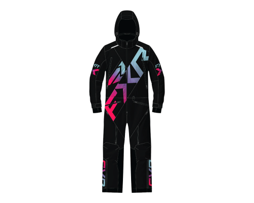 Комбинезон FXR Cold Cross CX F.A.S.T. с утеплителем Black/Twilight, 2