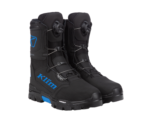 Ботинки Klim Klutch GTX BOA Black/Electric Blue Lemonade, 9