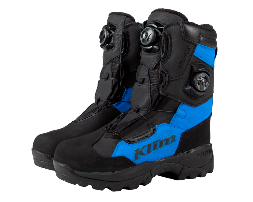 Ботинки Klim Adrenaline Pro GTX Black/Electric Blue Lemonade, 9
