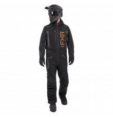 Комбинезон FXR Helium без утеплителя Black/Asphalt/Copper, L