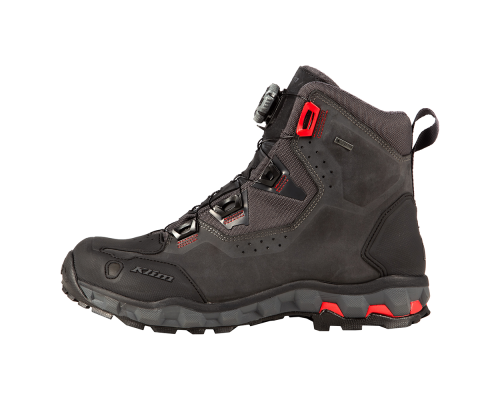 Ботинки Klim Outlander GTX без утеплителя Asphalt - High Risk Red, 9