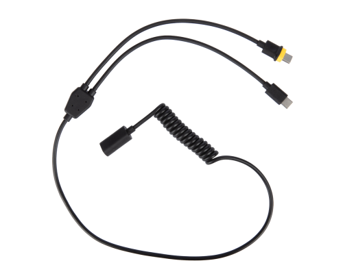 Кабель Klim eFire USB C 2-in-1 Black, One Size