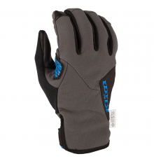 Перчатки Klim Inversion Asphalt/Electric Blue Lemonade, 2X