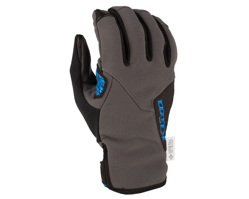 Перчатки Klim Inversion Asphalt/Electric Blue Lemonade, 2X