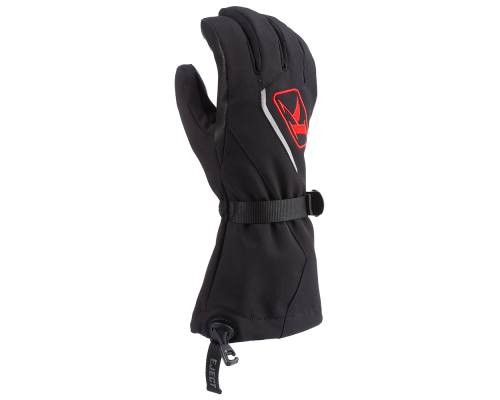 Перчатки Klim Klimate Black/Fiery Red, XL