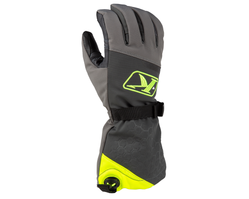 Перчатки Klim Powerxross Gauntlet Asphalt/Hi-Vis, LG