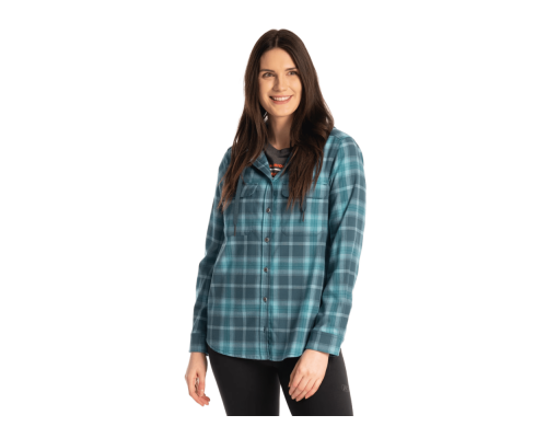 Толстовка Klim Ginny Mountain Midweight Stretch Flannel Reflecting Pond - Milky Blue, SM