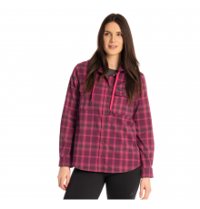 Толстовка Klim Ginny Mountain Midweight Stretch Flannel Italian Plum - Fuchsia Red, XS