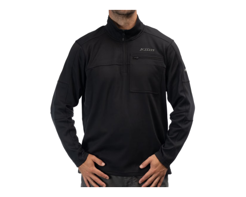 Толстовка Klim Glacier 1/4 Zip Black, MD