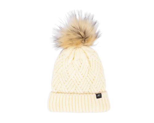 Шапка Klim Chevron Pom Papyrus, One Size