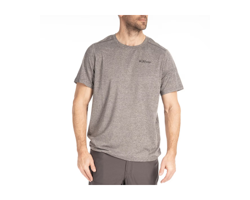 Футболка Klim Static Peak Heathered Gray, SM